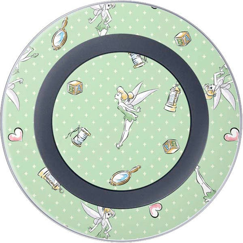 Disney Tinker Bell Trinkets Pattern Wireless Charger Skin