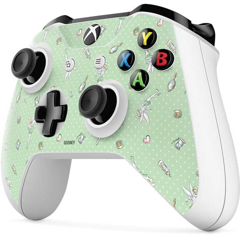 Disney Tinker Bell Trinkets Pattern Xbox One S Controller Skin