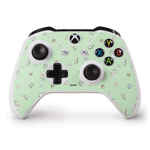 Disney Tinker Bell Trinkets Pattern Xbox One S Controller Skin