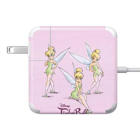 Disney Tinker Bell Water Color Art Poses 85W Power Adapter (15 and 17 inch MacBook Pro Charger) Skin