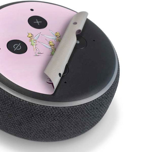 Disney Tinker Bell Water Color Art Poses Amazon Echo Dot Skin