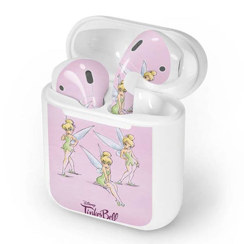 Disney Tinker Bell Water Color Art Poses Apple AirPods Skin