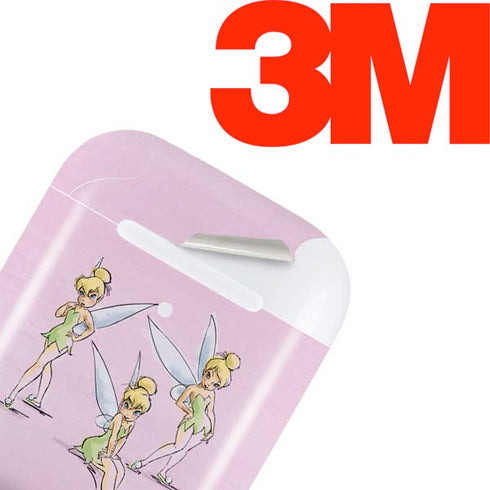 Disney Tinker Bell Water Color Art Poses Apple AirPods Skin
