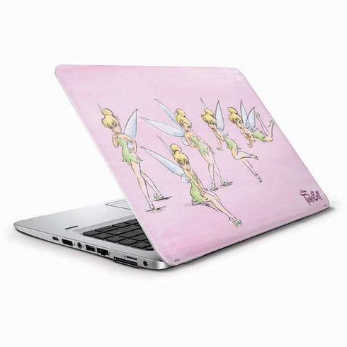 Disney Tinker Bell Water Color Art Poses HP Elitebook Skin