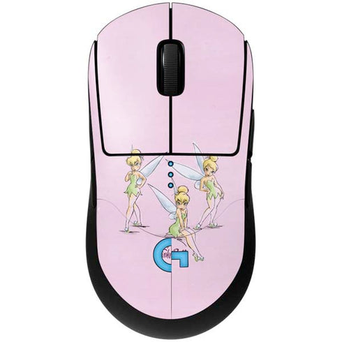 Disney Tinker Bell Water Color Art Poses G Pro Wireless Gaming Mouse Skin