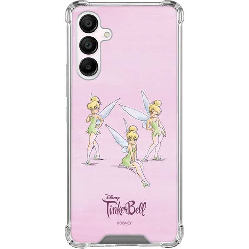 Disney Tinker Bell Water Color Art Poses Galaxy A16 5G Clear Case
