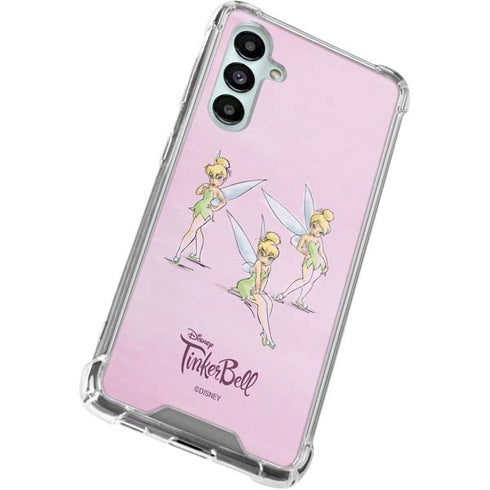 Disney Tinker Bell Water Color Art Poses Galaxy A16 5G Clear Case