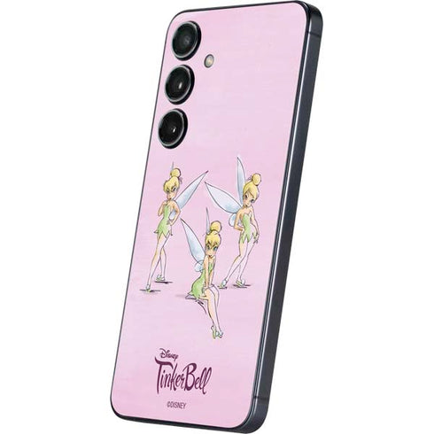 Disney Tinker Bell Water Color Art Poses Galaxy A16 5G Skin