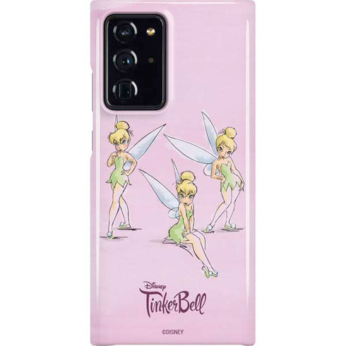 Disney Tinker Bell Water Color Art Poses Galaxy Cases
