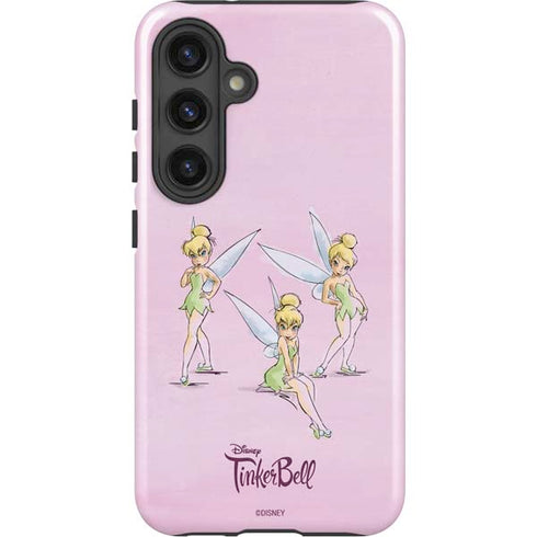 Disney Tinker Bell Water Color Art Poses Galaxy S25 Impact Case