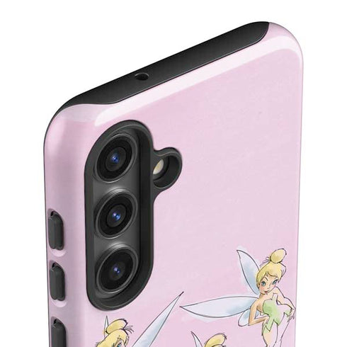 Disney Tinker Bell Water Color Art Poses Galaxy S25 Plus Impact Case