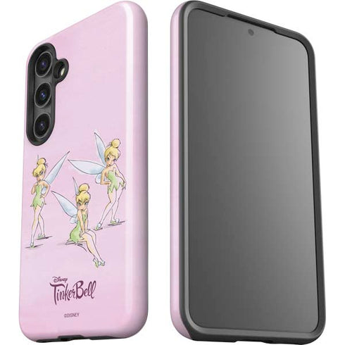 Disney Tinker Bell Water Color Art Poses Galaxy S25 Plus Impact Case