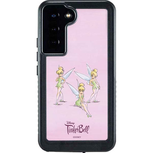 Disney Tinker Bell Water Color Art Poses Galaxy S24 Plus Waterproof Case