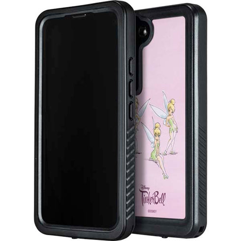 Disney Tinker Bell Water Color Art Poses Galaxy S24 Waterproof Case