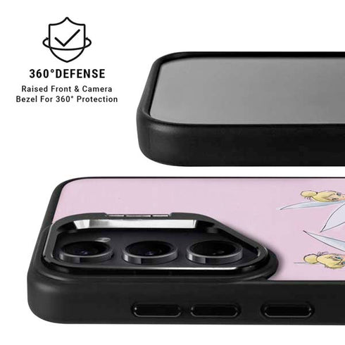 Disney Tinker Bell Water Color Art Poses Galaxy S26 Plus Kickstand Case