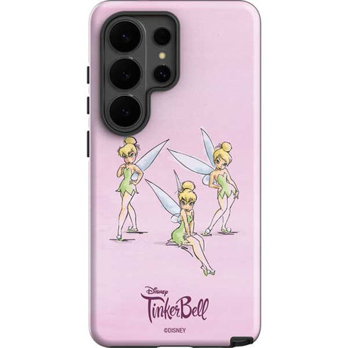 Disney Tinker Bell Water Color Art Poses Galaxy S26 Ultra Impact Case