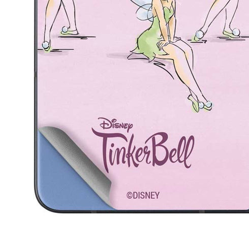 Disney Tinker Bell Water Color Art Poses Galaxy Z Fold5 5G Skin