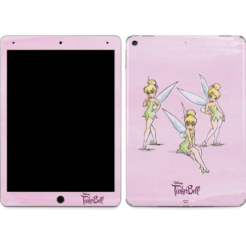 Disney Tinker Bell Water Color Art Poses iPad Skins