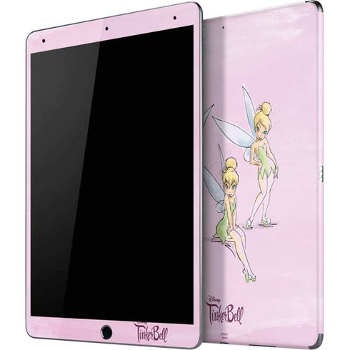 Disney Tinker Bell Water Color Art Poses iPad Skins