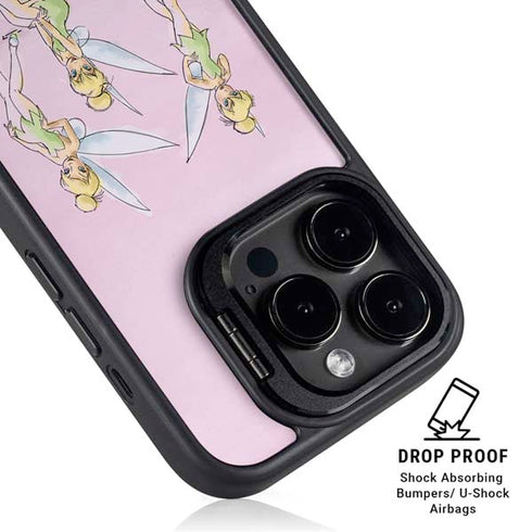 Disney Tinker Bell Water Color Art Poses iPhone 13 Pro Kickstand Case