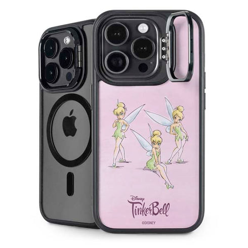 Disney Tinker Bell Water Color Art Poses iPhone 14 Pro Max Kickstand Case
