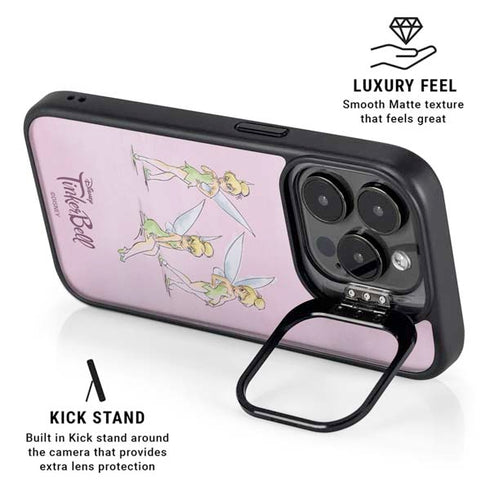 Disney Tinker Bell Water Color Art Poses iPhone 14 Pro Max Kickstand Case