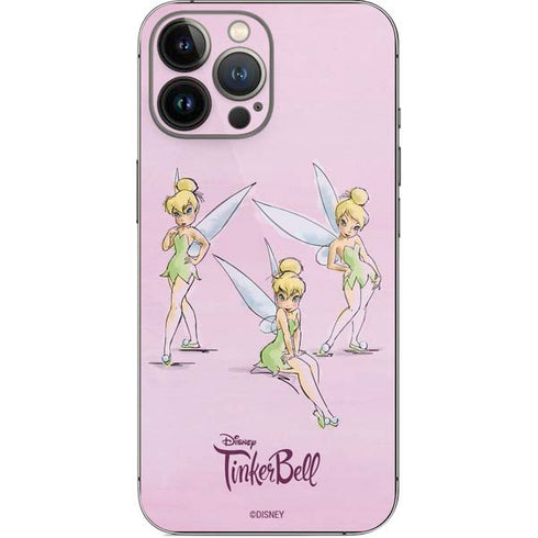 Disney Tinker Bell Water Color Art Poses iPhone 15 Pro Max Skin