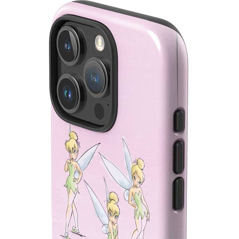Disney Tinker Bell Water Color Art Poses iPhone 16 Pro Impact Case