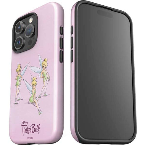Disney Tinker Bell Water Color Art Poses iPhone 16 Pro Impact Case