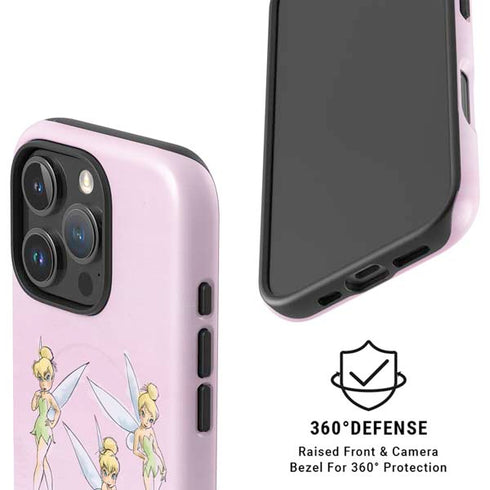 Disney Tinker Bell Water Color Art Poses iPhone 16 Pro Magsafe Impact Case