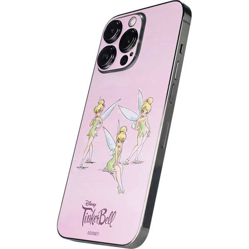Disney Tinker Bell Water Color Art Poses iPhone 16 Pro Max Skin