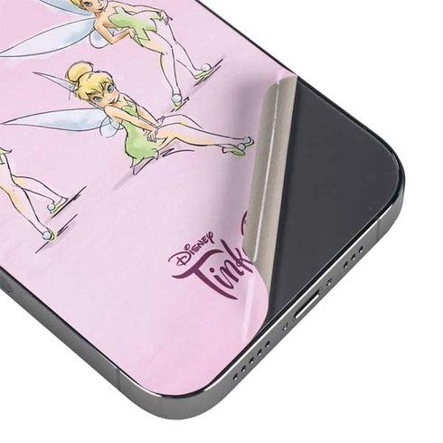 Disney Tinker Bell Water Color Art Poses iPhone 16 Pro Max Skin