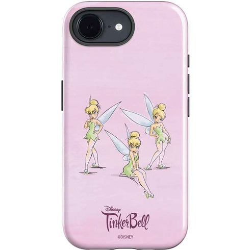 Disney Tinker Bell Water Color Art Poses iPhone 16e Impact Case