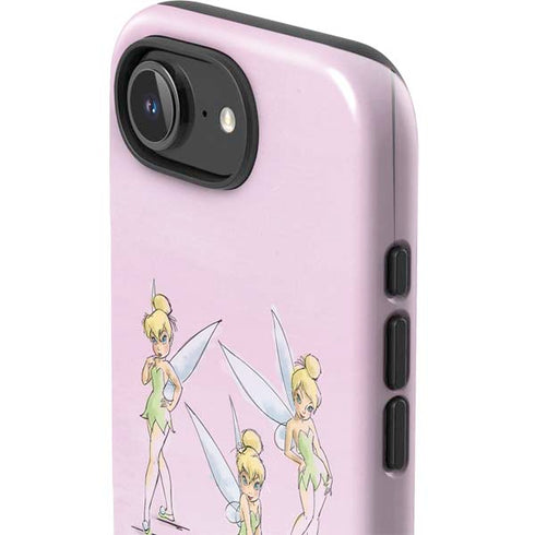 Disney Tinker Bell Water Color Art Poses iPhone 16e Impact Case