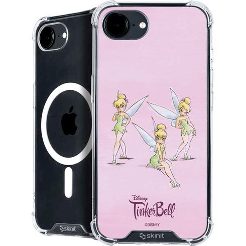 Disney Tinker Bell Water Color Art Poses iPhone 16e MagSafe Case