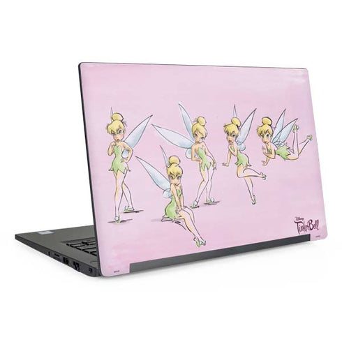 Disney Tinker Bell Water Color Art Poses Dell Latitude Skin