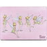 Disney Tinker Bell Water Color Art Poses Apple MacBook Pro 14-inch Skin
