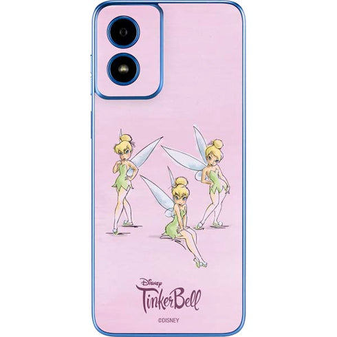 Disney Tinker Bell Water Color Art Poses Moto G Play 4G (2024) Skin