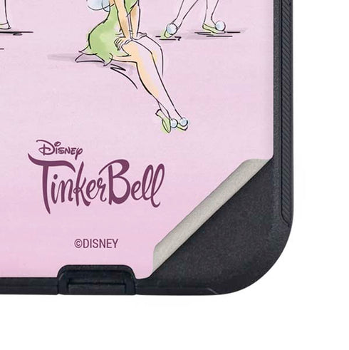 Disney Tinker Bell Water Color Art Poses Otterbox Defender iPhone Skin