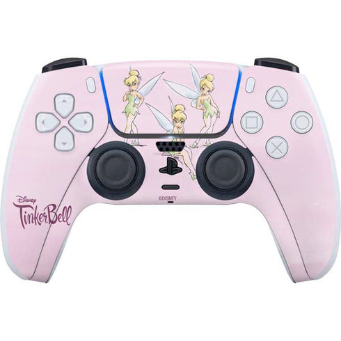 Disney Tinker Bell Water Color Art Poses PlayStation PS5 Skins