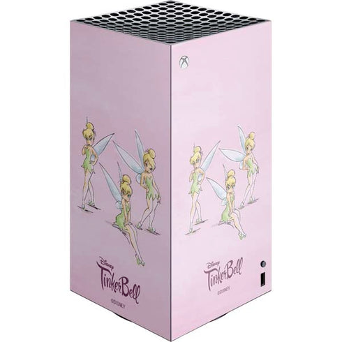 Disney Tinker Bell Water Color Art Poses Xbox Series X Skins
