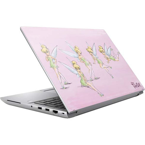 Disney Tinker Bell Water Color Art Poses HP ZBook Fury 16 G10 Skin