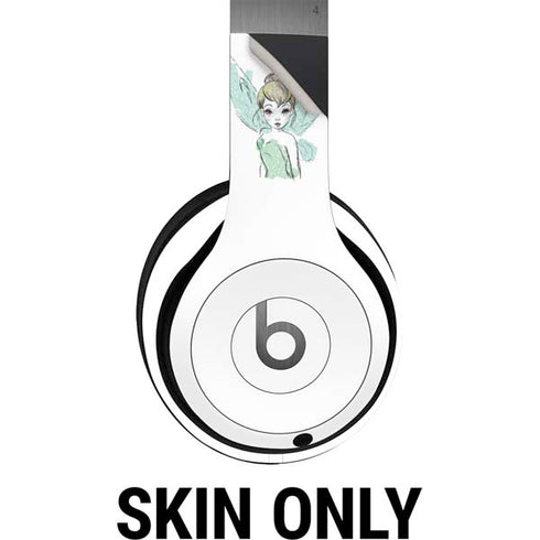 Disney Tinker Bell Watercolor Fairy Art Beats Solo 4 Wireless Headphones Skin