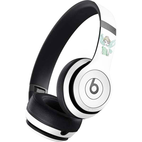 Disney Tinker Bell Watercolor Fairy Art Beats Solo 4 Wireless Headphones Skin