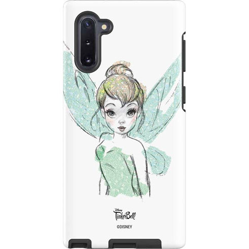 Disney Tinker Bell Watercolor Fairy Art Galaxy Cases