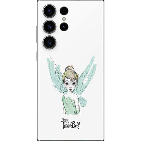 Disney Tinker Bell Watercolor Fairy Art Galaxy Skins