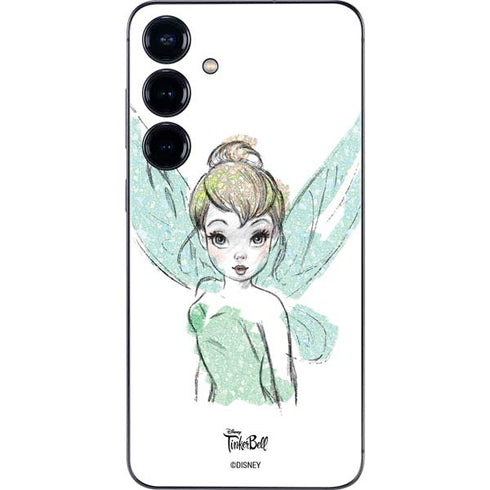 Disney Tinker Bell Watercolor Fairy Art Galaxy S24 Plus Skin