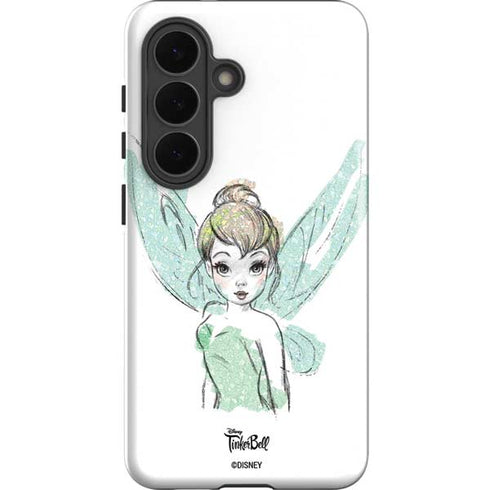 Disney Tinker Bell Watercolor Fairy Art Galaxy S26 Plus Impact Case