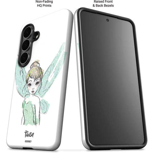 Disney Tinker Bell Watercolor Fairy Art Galaxy S26 Plus Impact Case