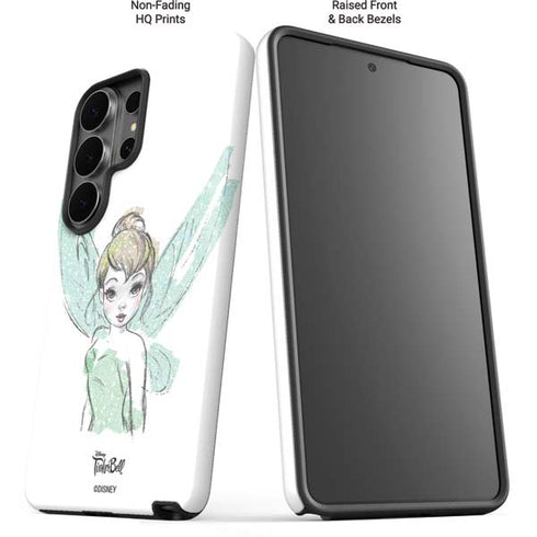 Disney Tinker Bell Watercolor Fairy Art Galaxy S26 Ultra Impact Case